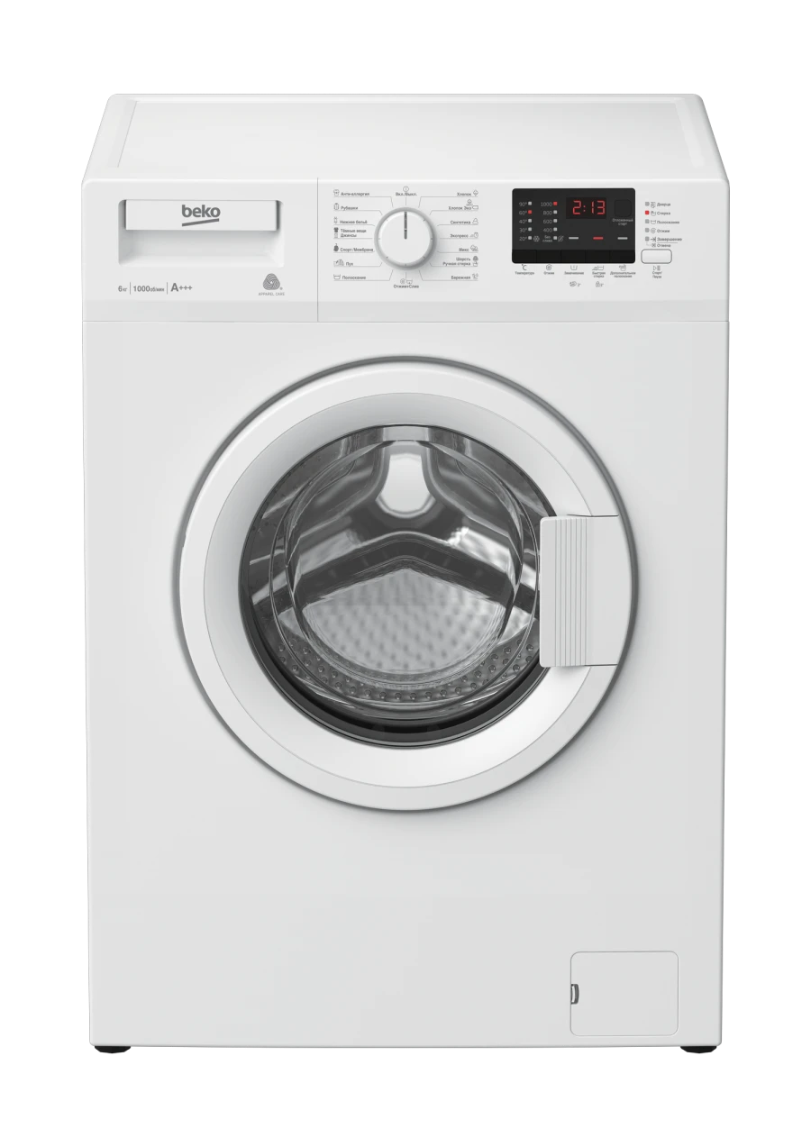 Fully Automatic Front-Loading Washing Machine WRE65P2BWW