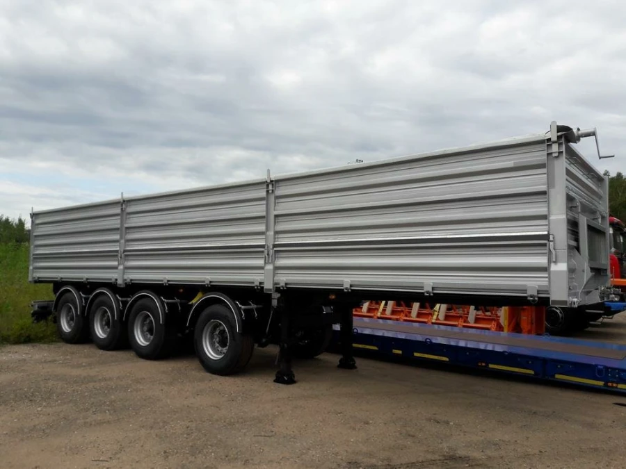 شاحنة نصف مقطورة مع جوانب FOX TANK PPC 877726 لنقل الأحمال المتنوعة