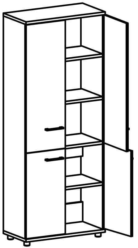 خزنة مستندات 8104 سلسلة "غالانت" بأربعة أبواب