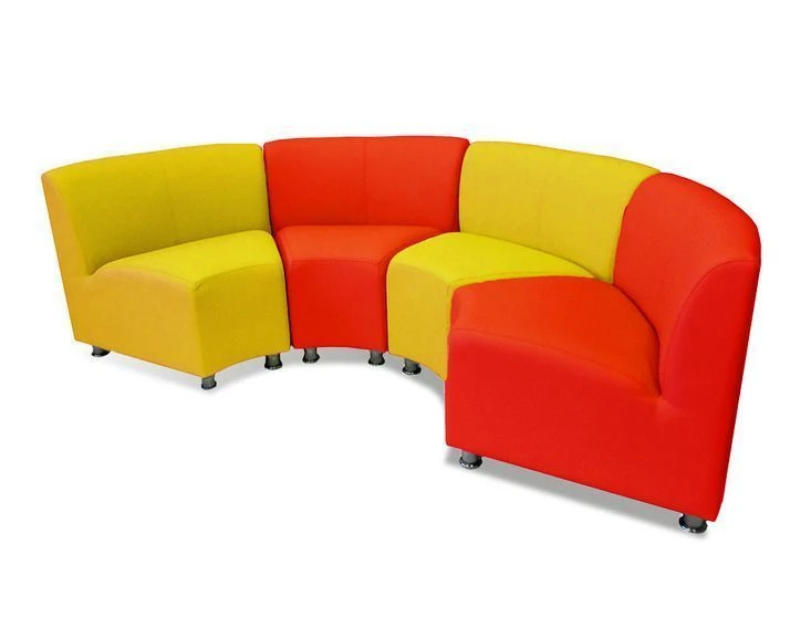 Modular Soft Office Sofa Series "MIX" - 5 Configurations