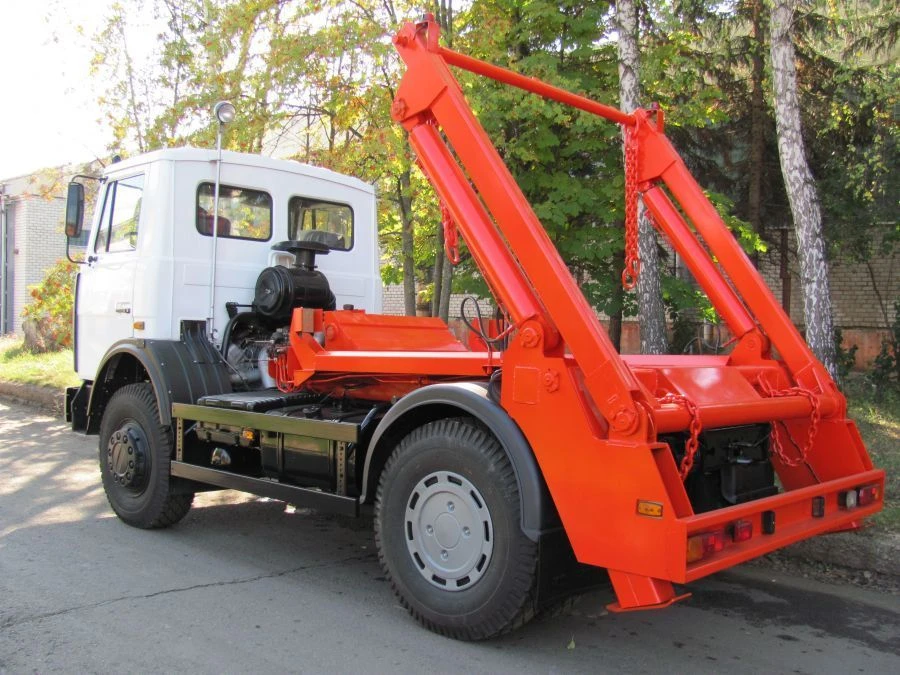 Container Garbage Truck KO-450-10 on MAZ-5550S3 Chassis