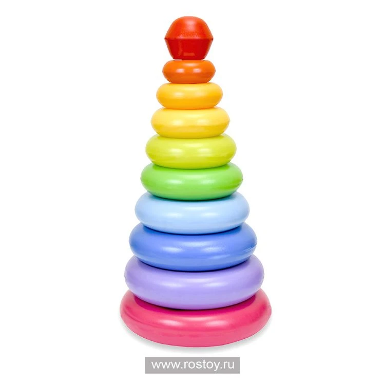 Gulliver Pyramid with 9 Rings - Educational Toy