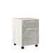 Mobile 2-Drawer Cabinet B-tone