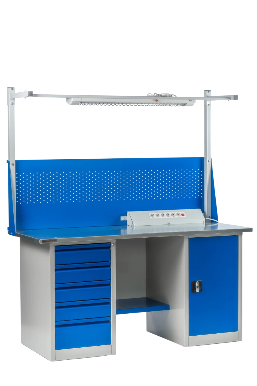 Heavy-Duty Workbench for Metalworking - Model ВС-2