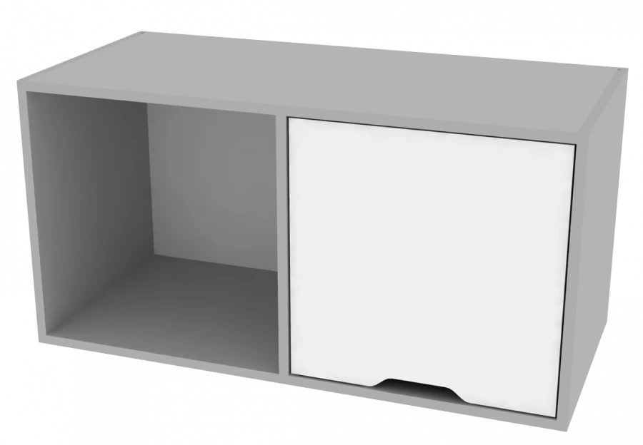 Right Antresol Storage Unit 900x420x458mm