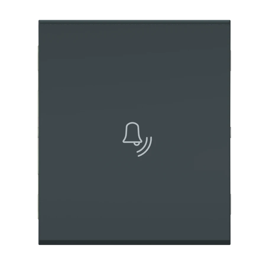 CADUCEUS ALING MODE Hidden Installation Push Button Switch 10A, 250V~, Anthracite, Art. 6600.A