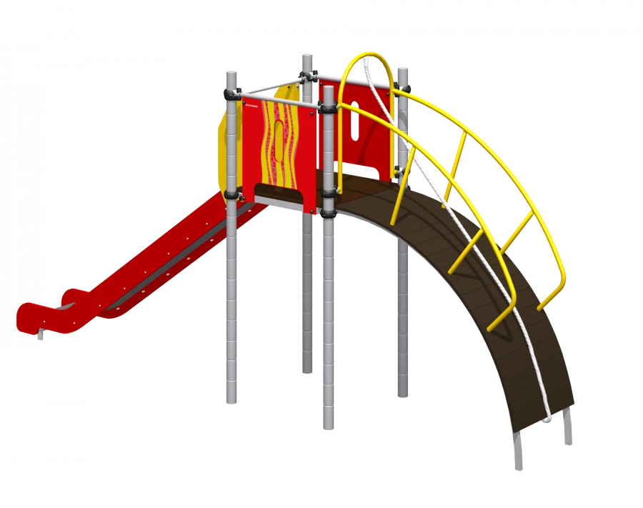 Slide with Rope Climb Romana 110.08.00