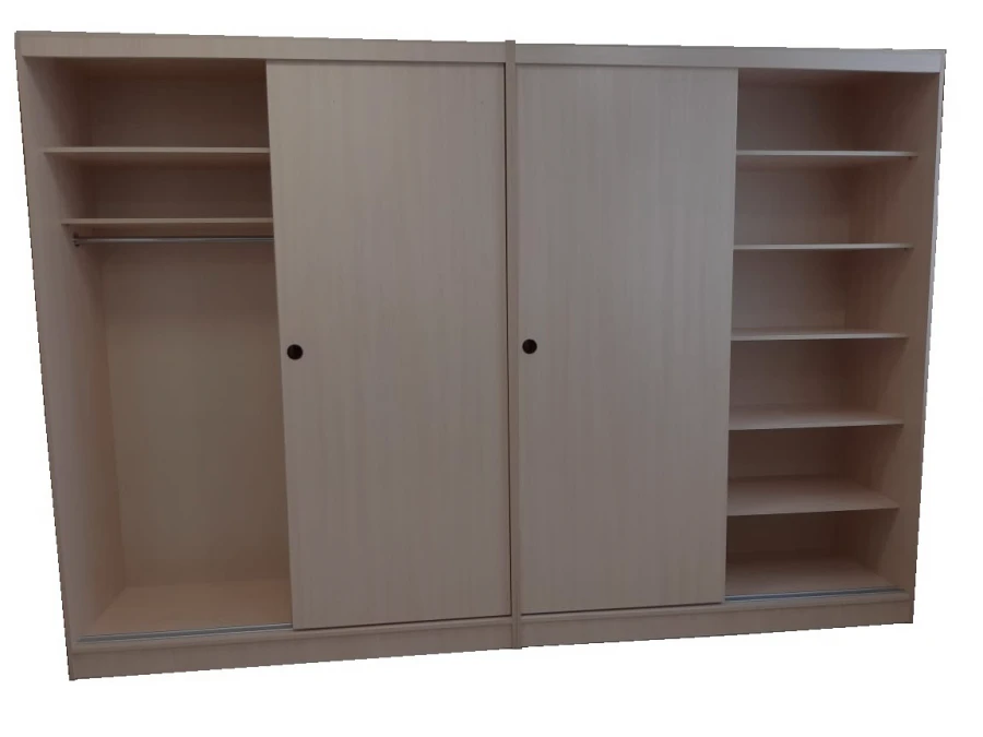 Sliding Wardrobe with Removable Shelves, Art. #002/2019