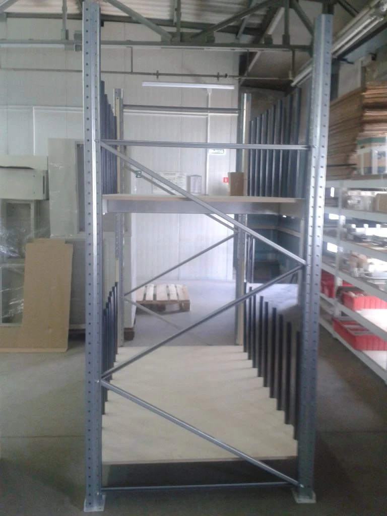 Multi-Tier Auto Glass Storage Racks