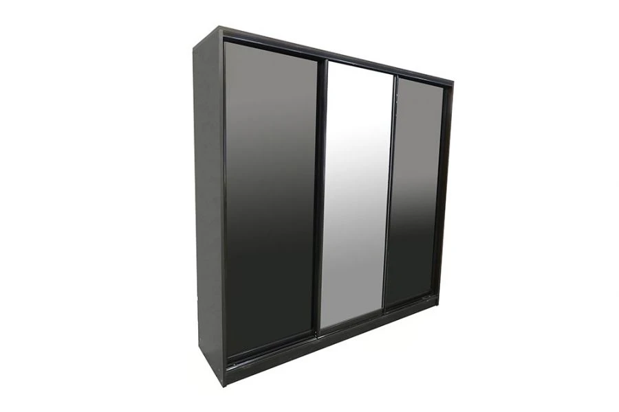 Versatile 3-Door Wardrobe for Clothing Storage