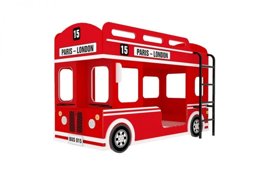 London BUS Red Bunk Bed Model LD.513000.000
