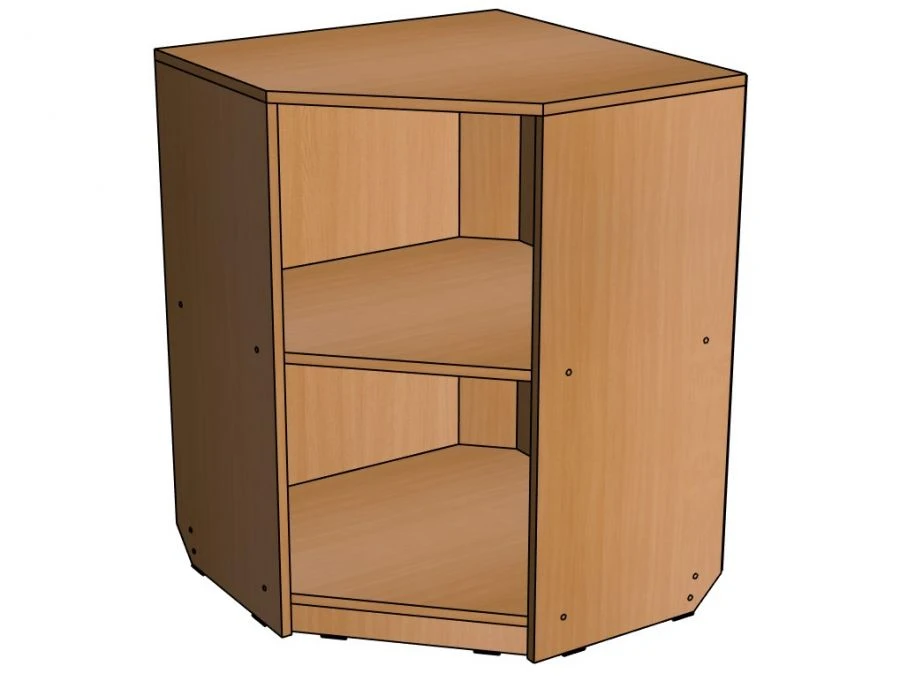 Corner Shelf "DU-St3" from the "Didactic Corner" Set / SJ52