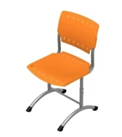 Non-adjustable Student Chair "Extra R Plastic SIGMA" Model ST-05
