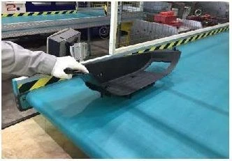 Complete Right Footrest without Moduwork System