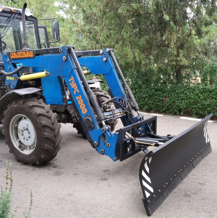 Universal Snow Plow Attachment for Loaders KUN(TURS)-2000, KUN(TURS)-1500, KUN(TURS)-1000
