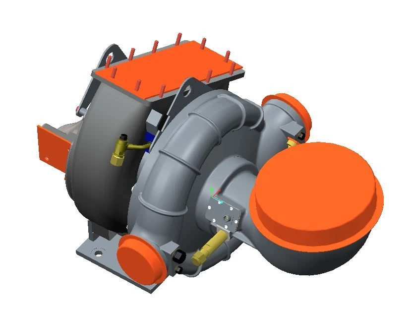 Turbocharger for Diesel Engines TК200
