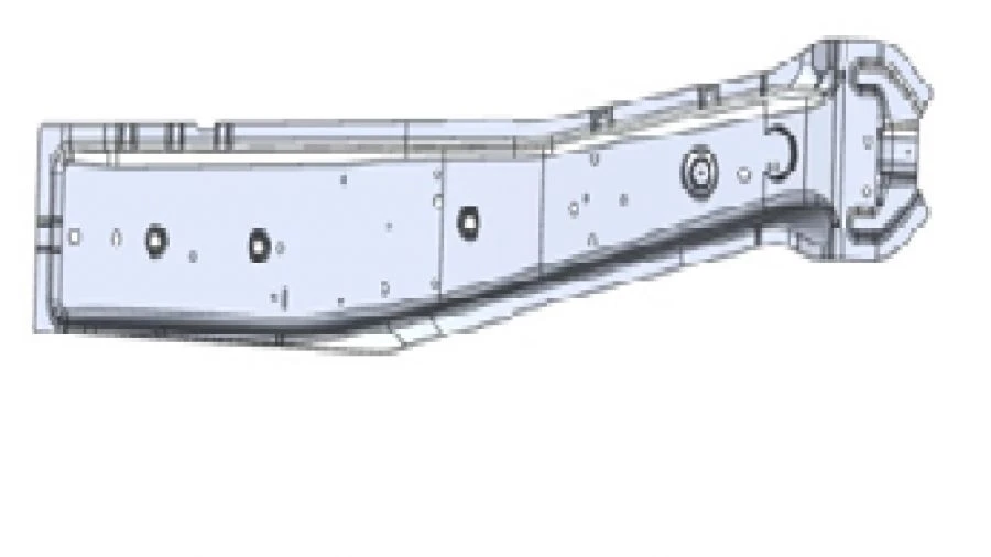 دعامة خلفية يمين للسيارات A9606415710