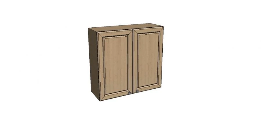 Kitchen Wall Cabinet with 2 Doors