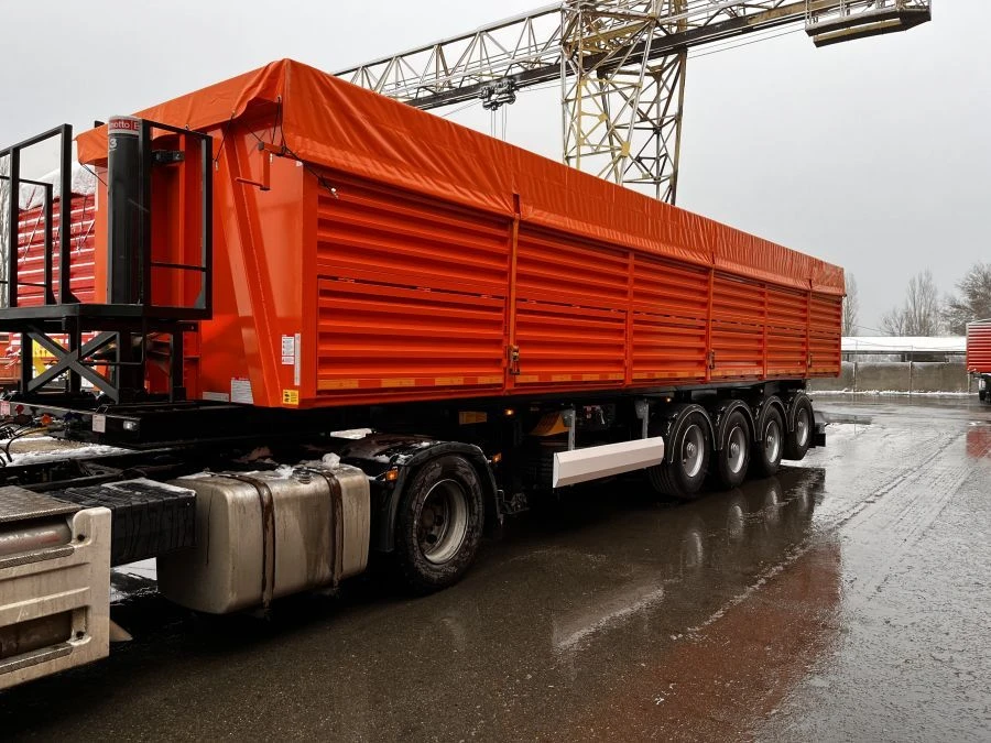 شبه مقطورة dump بالخلف لنقل البضائع السائبة موديل 853342