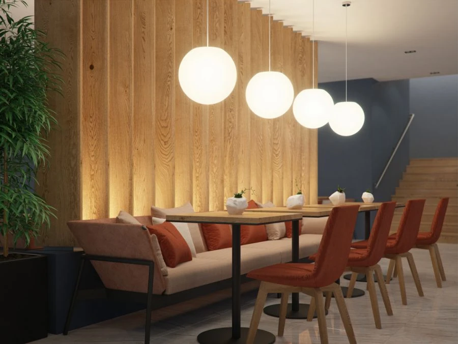 Sphere Pendant Light IP40 3000K, 25cm Diameter