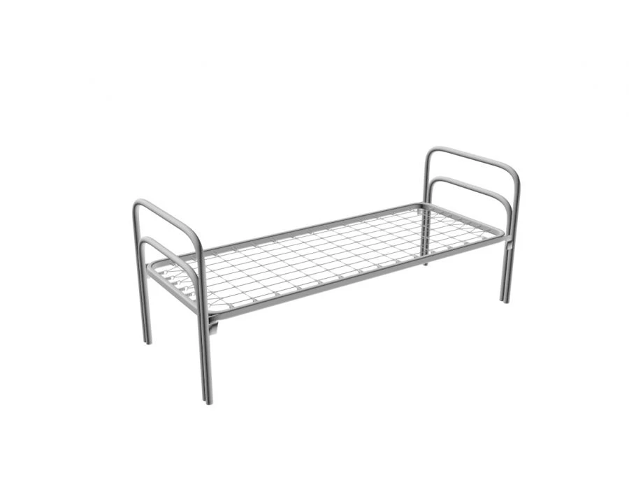 Double Metal Bed "P-shaped" Model K641.1.K