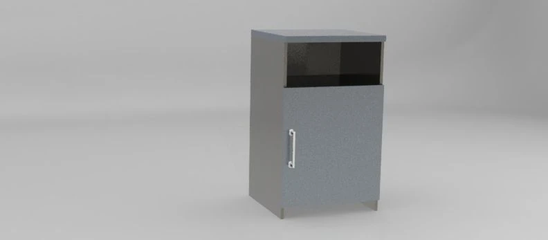 Metal Nightstand for Storage - Custom Sizes Available