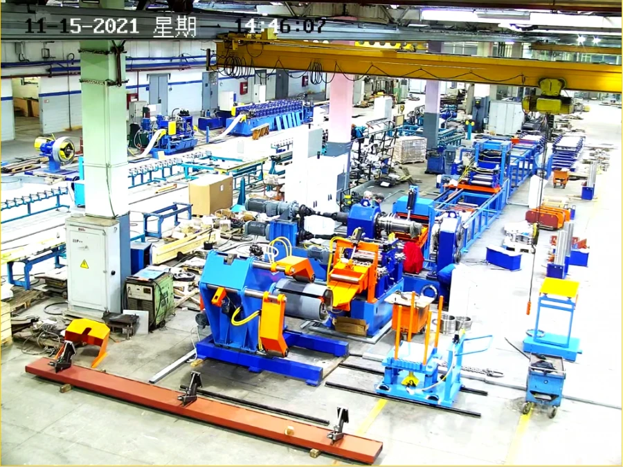 Automatic Metal Cutting Line for Roll Sheets 0.2-16 mm Series LA