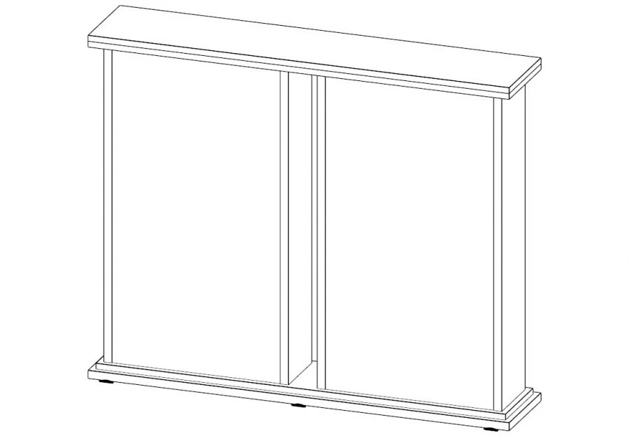 Two-Section Barrier Status with 32mm Tabletop Thickness