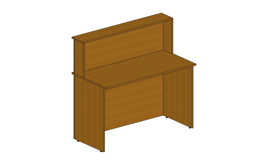 Rectangular Top Work Table with Overhead Unit GM 31.01.12.110.005.25.00