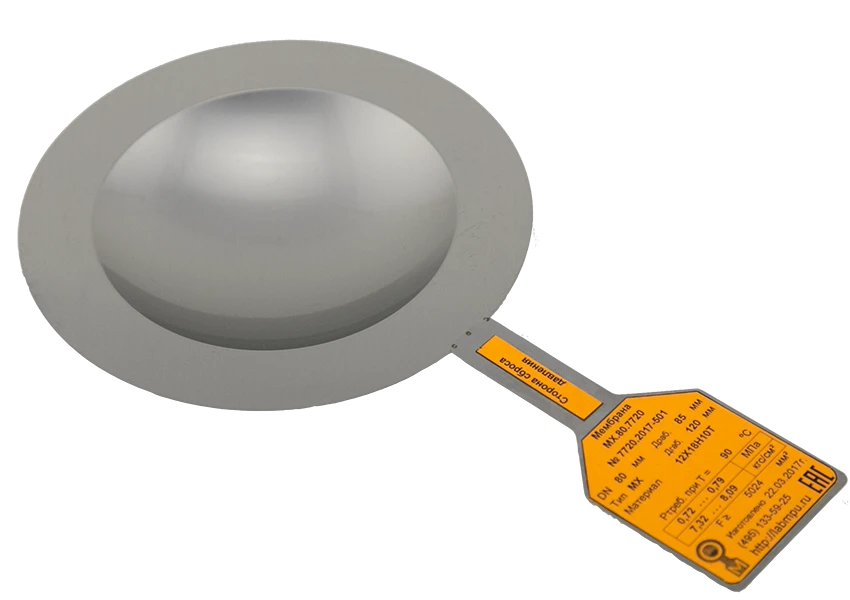 Clapping safety membranes MH