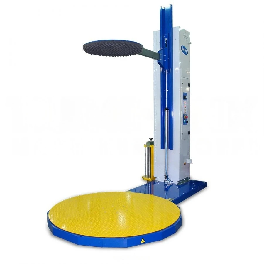 معدات تكنولوجية لإنشاء التعبئة والنقل على شكل منصات مع فيلم تمتد" نموذج: باليت