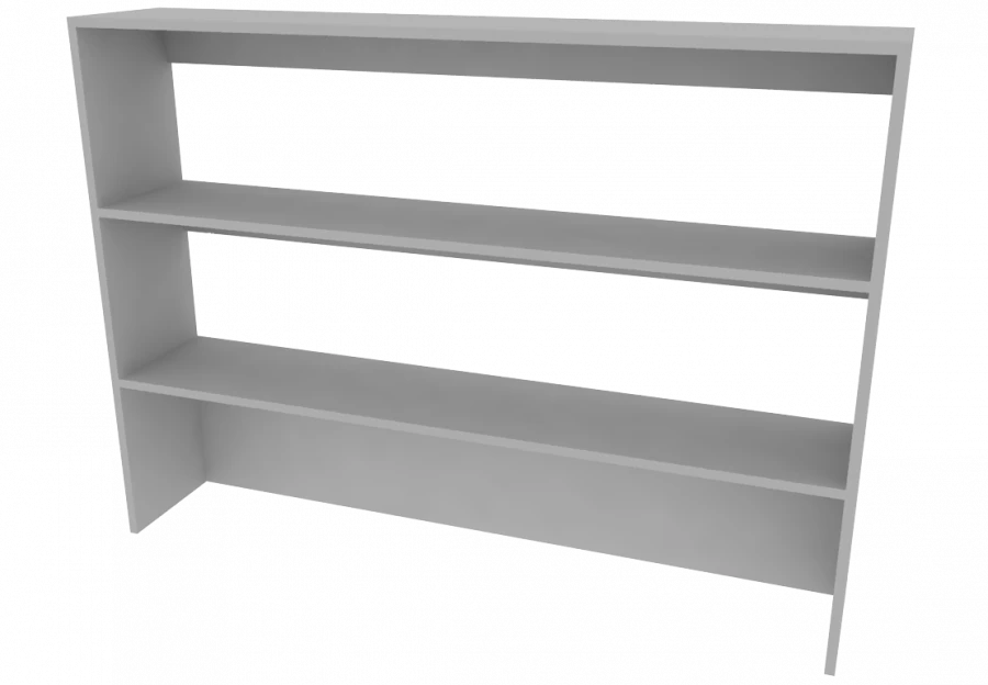 Desktop Storage Rack with 3 Shelves 1300x250x950mm