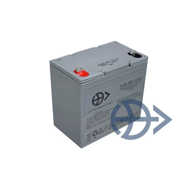 بطارية AGM الرصاص الحمضية المغلقة غير القابلة للصيانة 12 فولت 55Ah