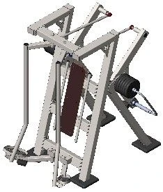 Leg Press Machine with Adjustable Load - AKS-406