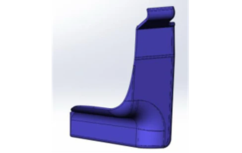 Vacuum Formed Plastic Cover for Vehicle Cladding 5299-113-5705020-90