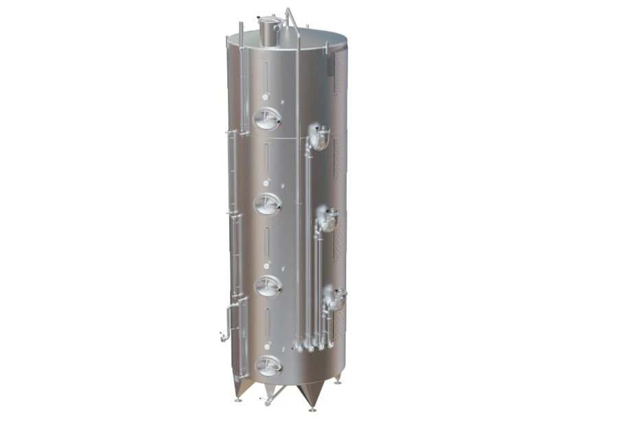 Four-Section Vinificator for Fermentation and Storage, ESV Series