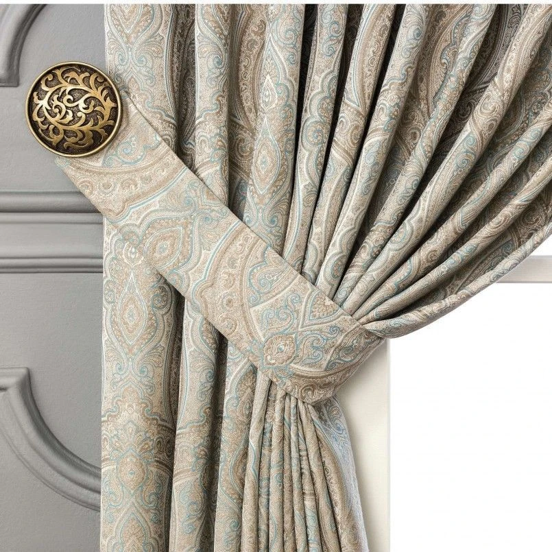 Aesthetic Textile Holdback for Interior Decoration