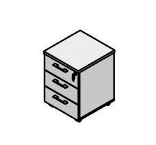 Mobile Office Cabinet "Kvins" / "Kvins Slim