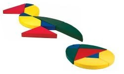 Colorful Foam Puzzle "Udod" for Preschool Learning
