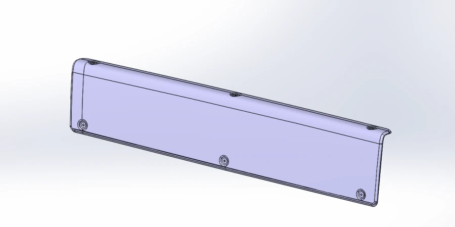 Route Indicator Cover made of Polyester Fiberglass 5299-401-5602012-11