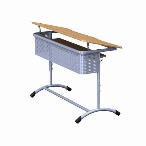 Adjustable Two-Seat Student Desk MDF for Growth Groups 1-7