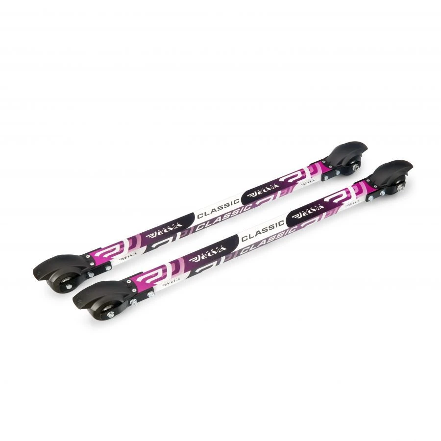 Classic Ski Rollers ELVA CL67-50R with Rubber Wheels
