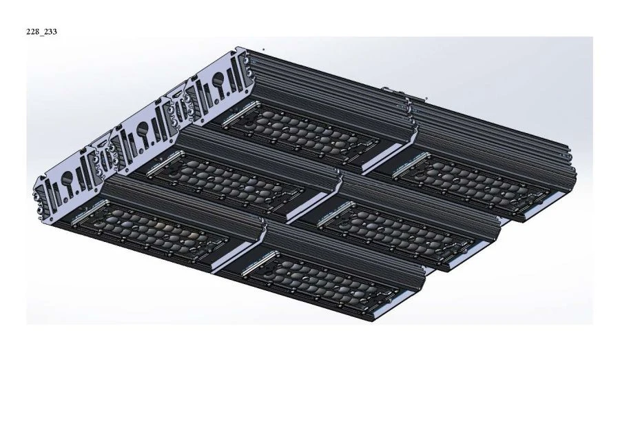 ضوء صناعي LED "MTM IoT" من سلسلة كويبيك 260 مع 6 وحدات