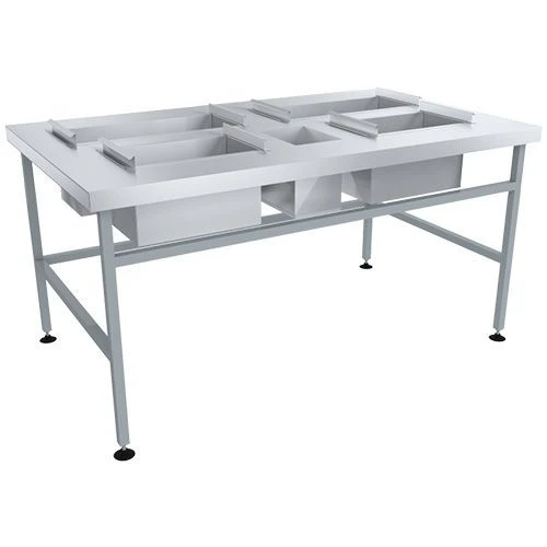 Tables for vegetable finishing type SROd