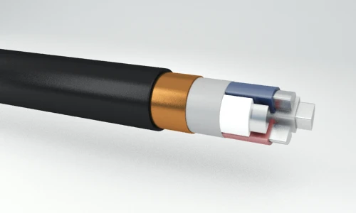 Power Cables with Aluminum Conductors and Plastic Insulation, 3 kV, AПвВГЭ