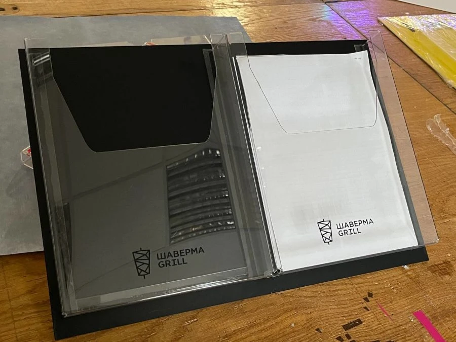 Advertising Information Pocket Display Holder