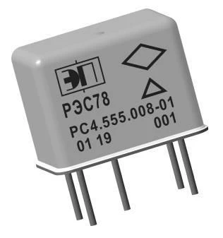 Low Power Hermetic Relay RES78 OS