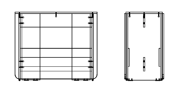 طاولة قابلة للطي - أثاث متعدد الاستخدامات للمنزل والمكتب