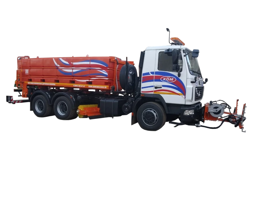 ED 244B Combined Road Machine on MAZ 631226 Chassis