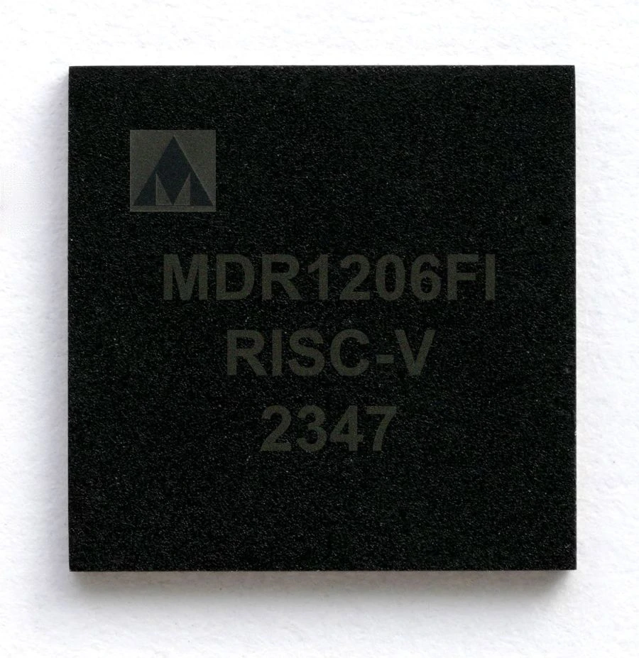 Integrated Microchip MDR1206FI for RISC-V Applications